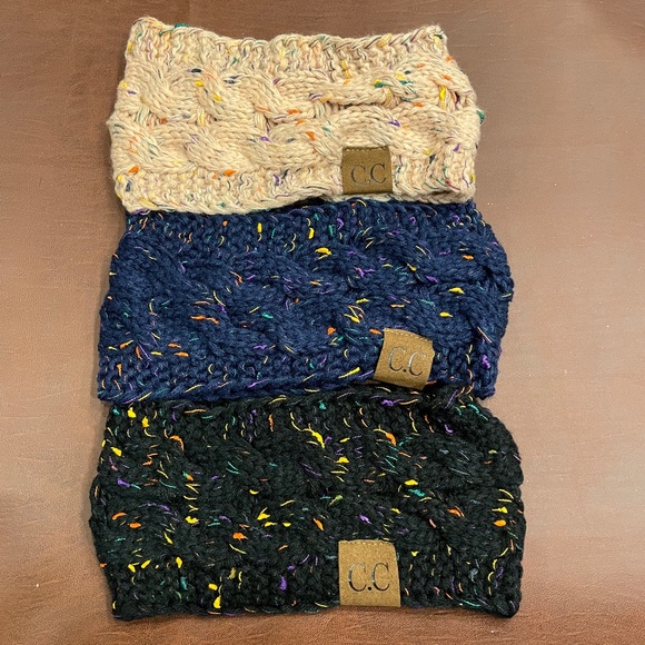 C.C Accessories - 3 Brand new C.C winter headbands